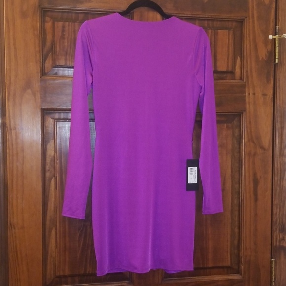 Marciano purple body con dress - Picture 2 of 4